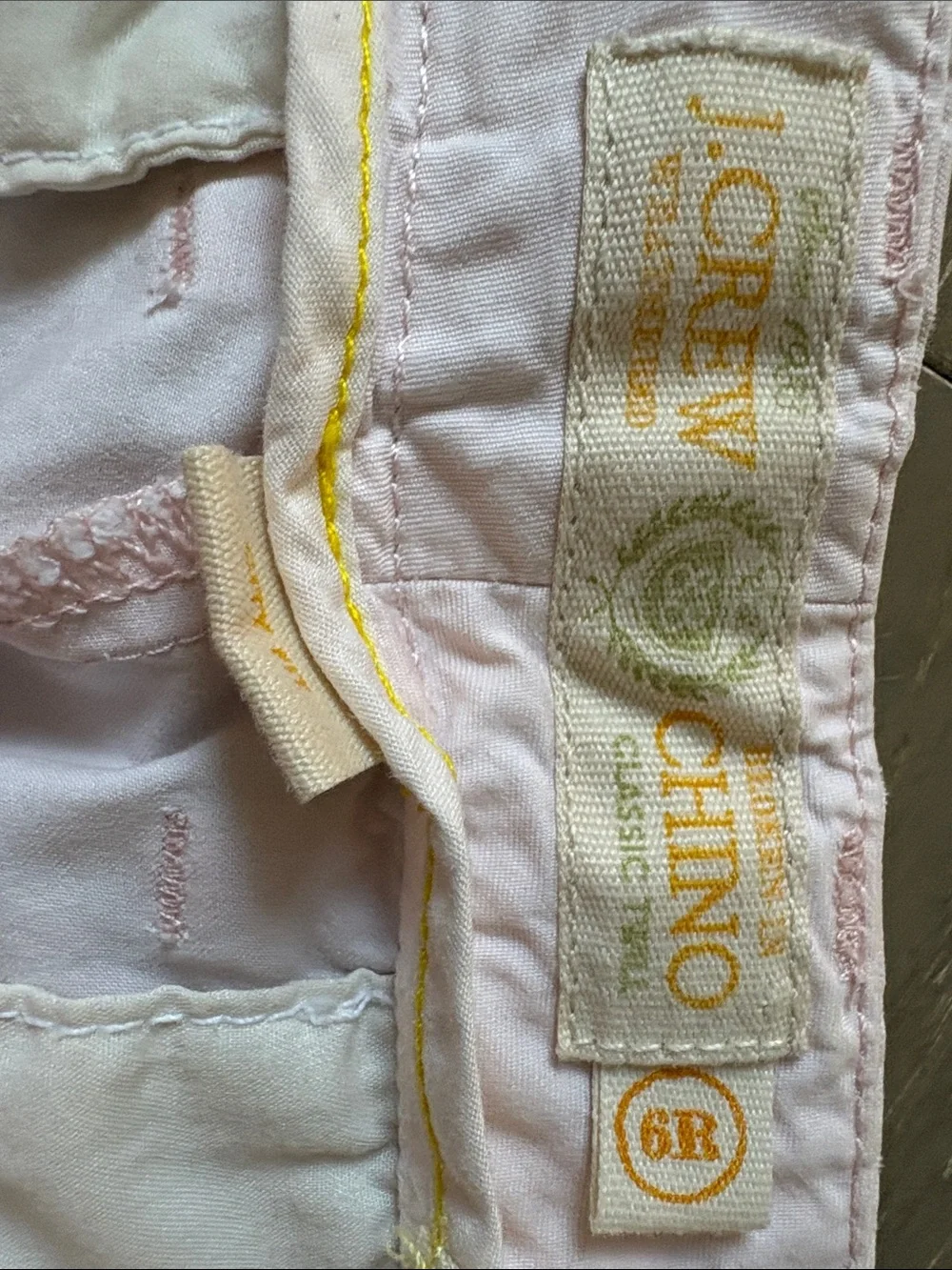 Vintage J. Crew Light Pink Chino Pants